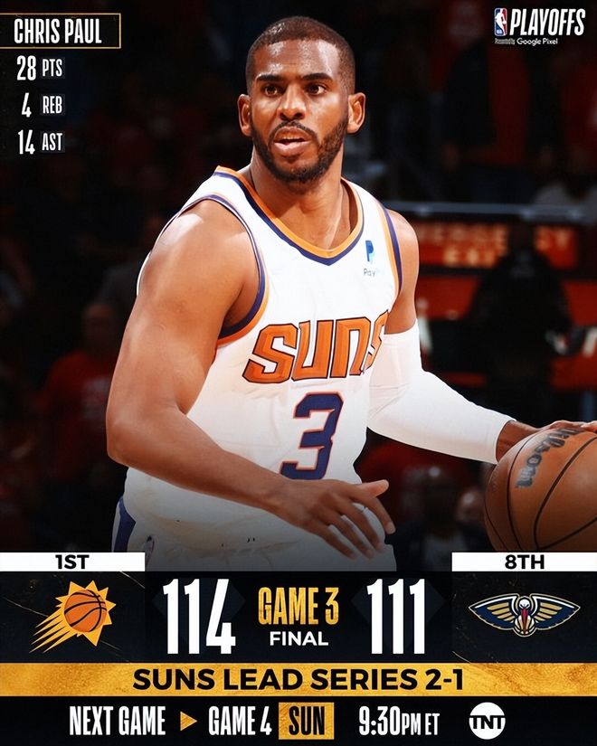 太阳惨败雄鹿，康利贡献20+10的简单介绍